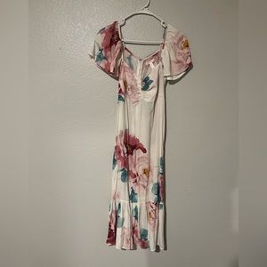 Leith (Nordstrom Brand) Floral midi dress- size small